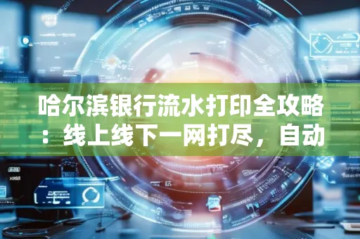 哈尔滨银行流水打印全攻略:线上线下一网打尽,自动截取轻松搞定