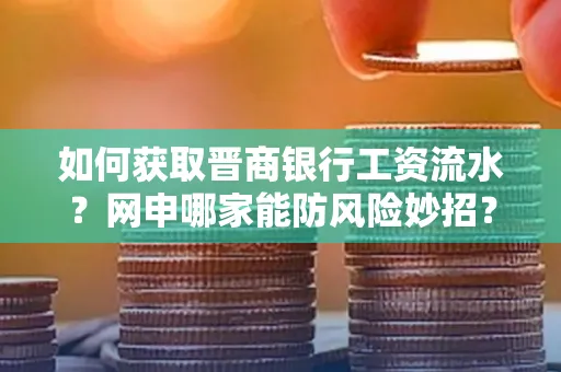 如何获取晋商银行工资流水?网申哪家能防风险妙招?