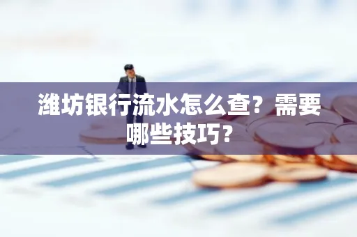 潍坊银行流水怎么查?需要哪些技巧?