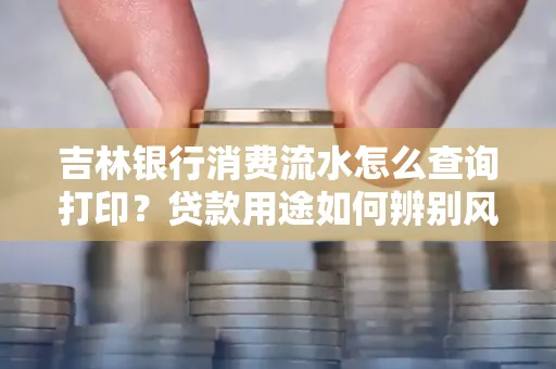吉林银行消费流水怎么查询打印?贷款用途如何辨别风险?