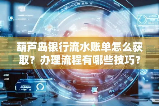 葫芦岛银行流水账单怎么获取?办理流程有哪些技巧?