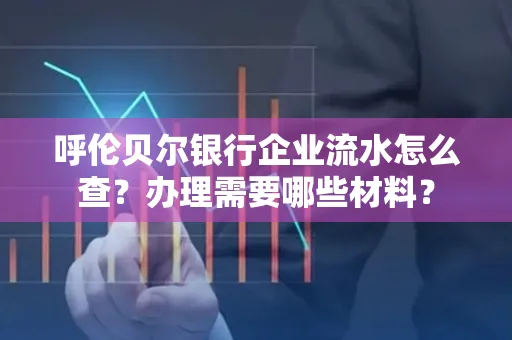 呼伦贝尔银行企业流水怎么查?办理需要哪些材料?