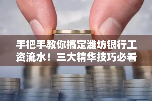 手把手教你搞定潍坊银行工资流水!三大精华技巧必看