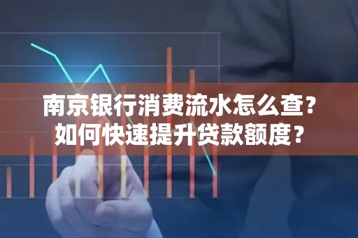 南京银行消费流水怎么查?如何快速提升贷款额度?