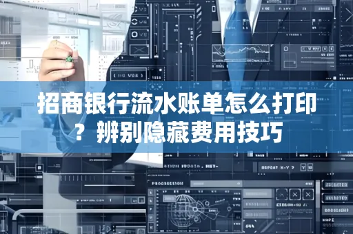 招商银行流水账单怎么打印?辨别隐藏费用技巧