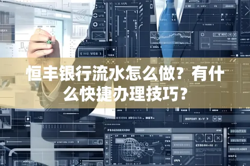 恒丰银行流水怎么做?有什么快捷办理技巧?