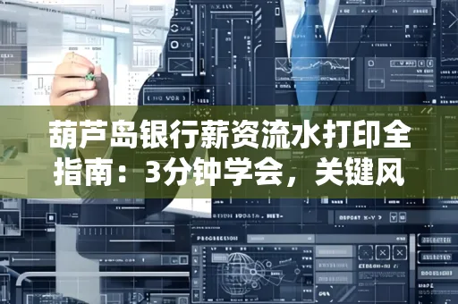 葫芦岛银行薪资流水打印全指南:3分钟学会,关键风险这样避